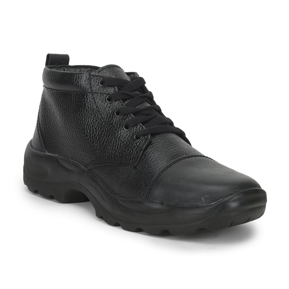 Freedom By Liberty Mens OXFORD5132 Defence Lacing Black Boots