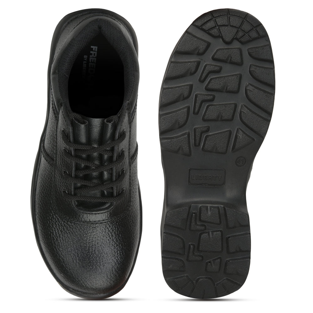 Freedom By Liberty Mens SHAKTIST Lacing Black Safety Shoe