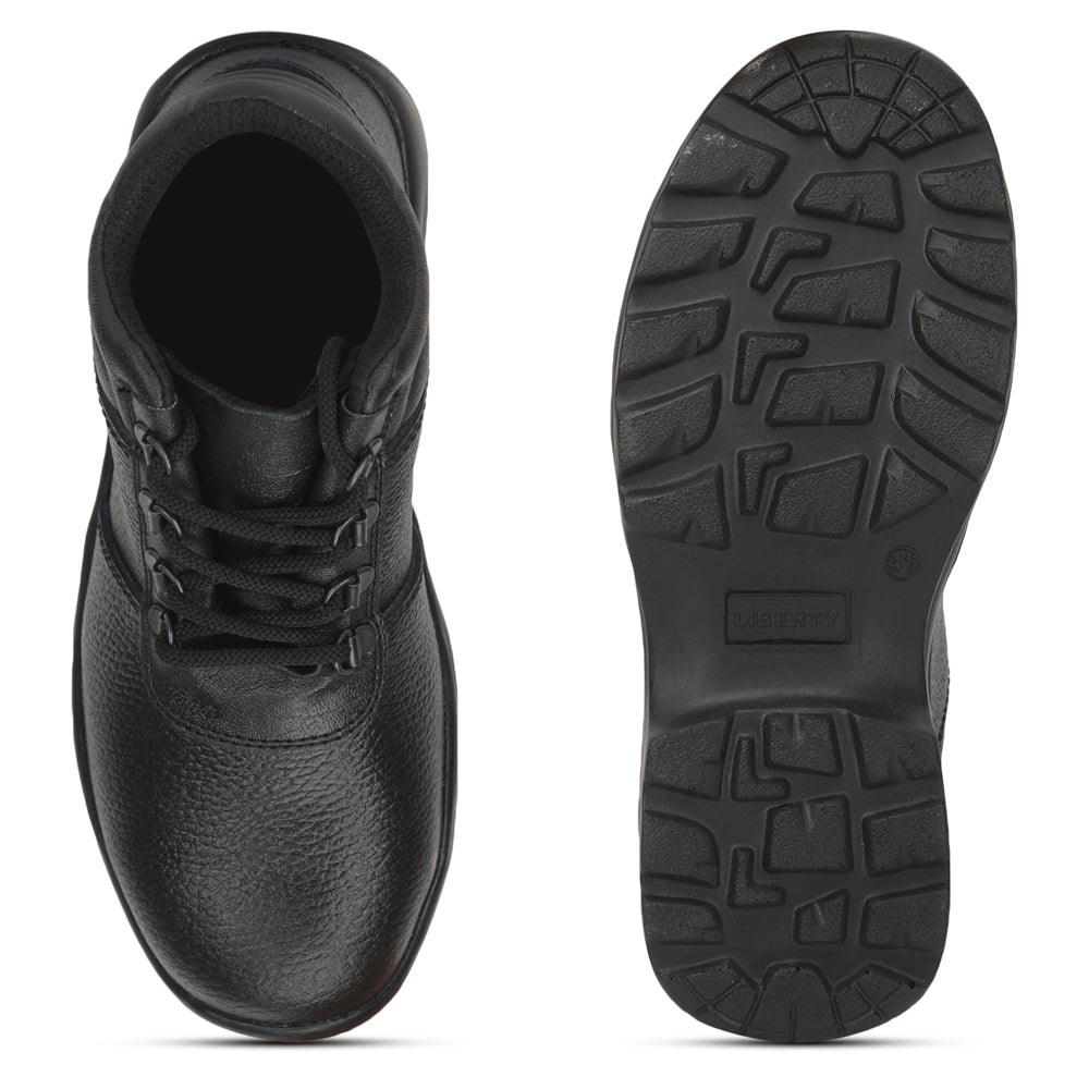 Freedom By Liberty Mens SHAKTIAK Lacing Black Safety Shoe