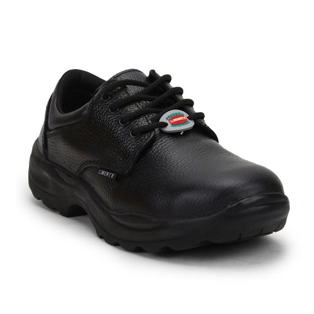 Freedom Casual (Black) Safety Shock Proof Shoes SHAKTI-CT By Liberty