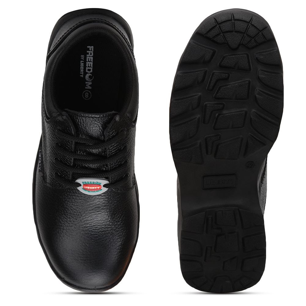 Freedom Casual (Black) Safety Hard Toe Shoes SHAKTI-HT By Liberty