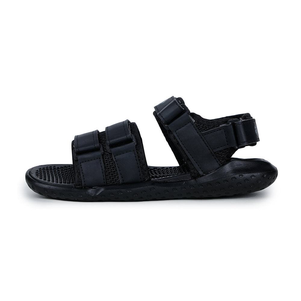 A-HA Casual Black Sandals For Men LB195-1 By Liberty