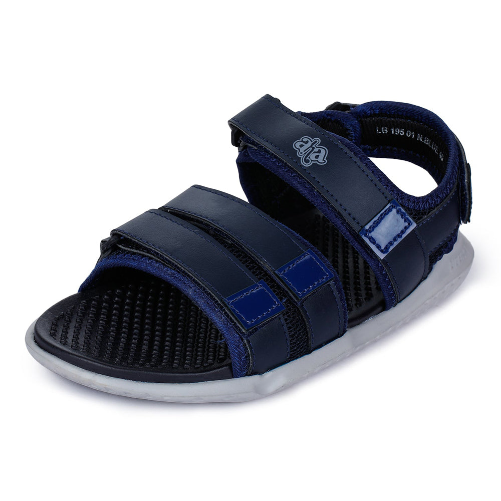 A-HA Casual Navy Blue Sandals For Men LB195-1 By Liberty