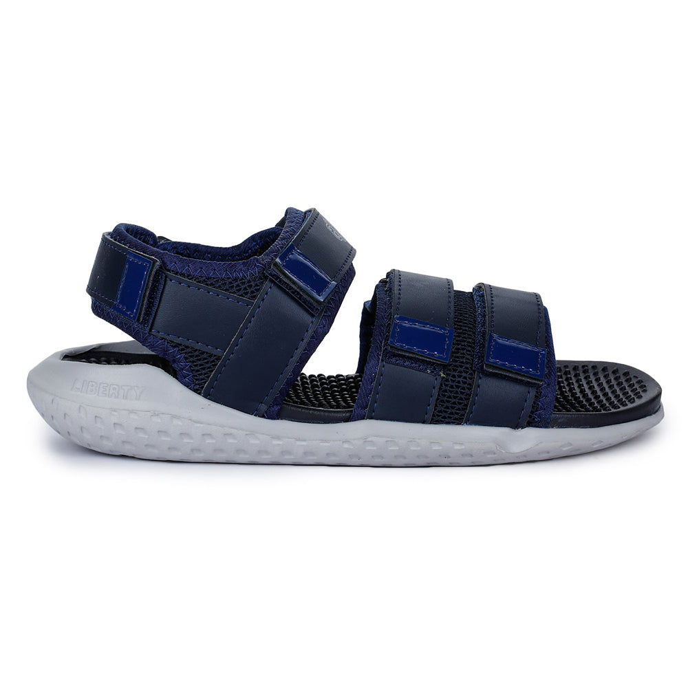 A-HA Casual Navy Blue Sandals For Men LB195-1 By Liberty