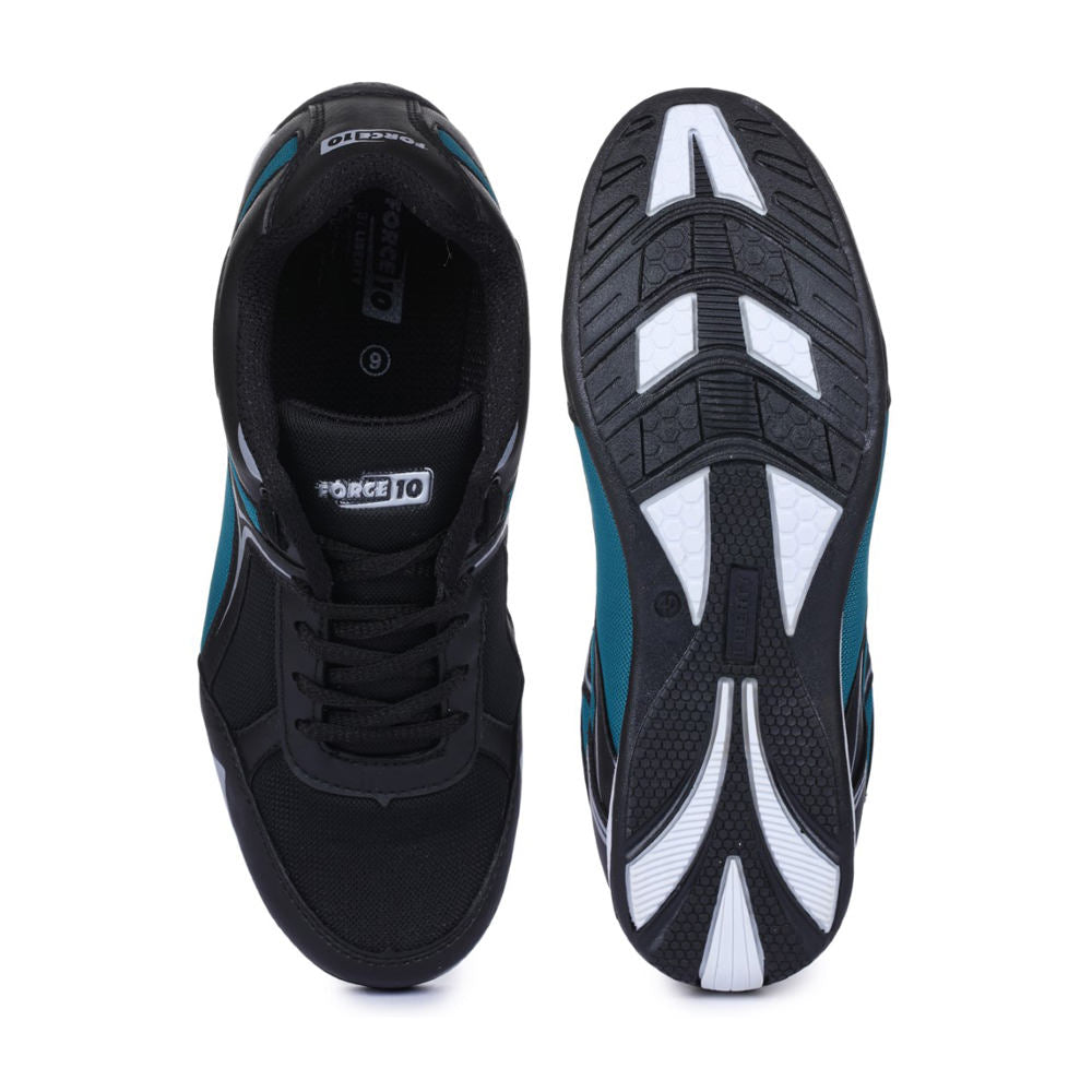 Force 1 Men's Black Sports Lacing (LS-25)