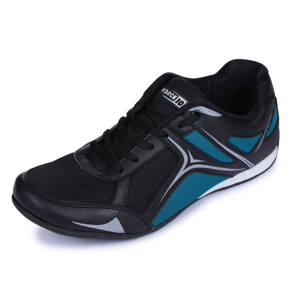 Force 1 Men's Black Sports Lacing (LS-25)