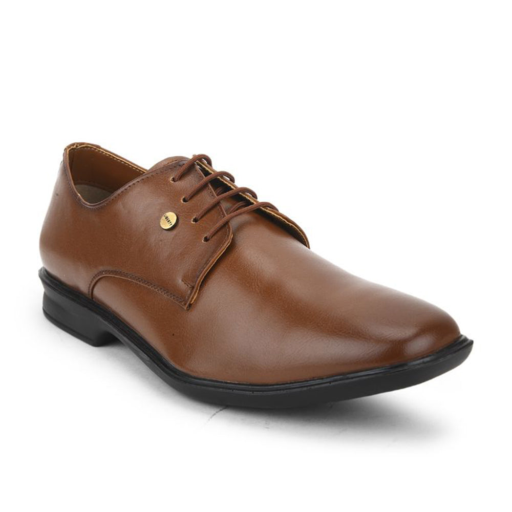 Fortune (Brown) Formal Lace Up Derby Shoes For Men Lucio-21 By Liberty