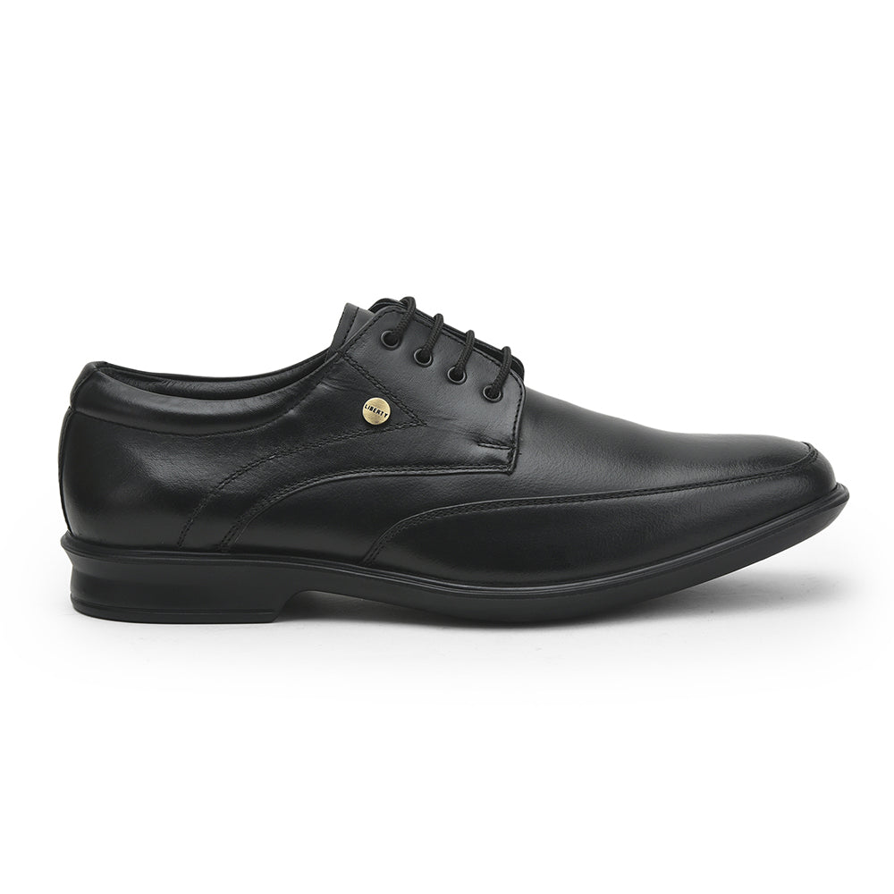 Fortune Formal Lacing Shoes For Men (Black) LUCIO-52 By Liberty