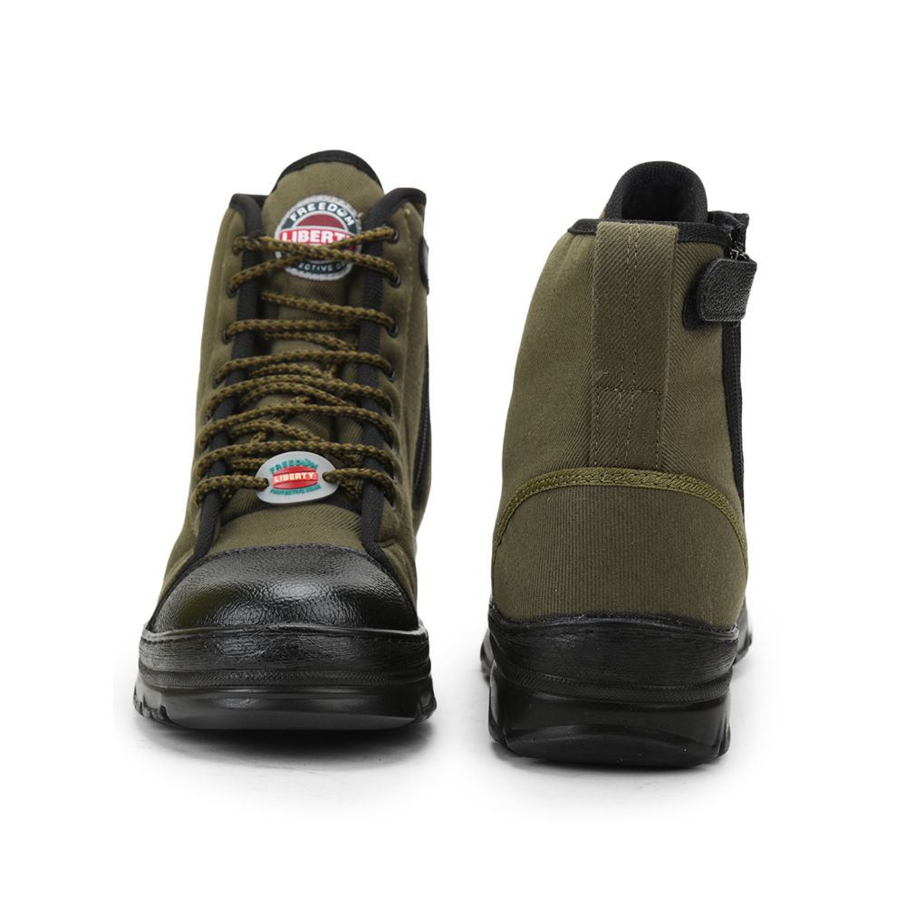 Freedom Casual (Green) Defence Jungle Boot HUNTER-Z By Liberty