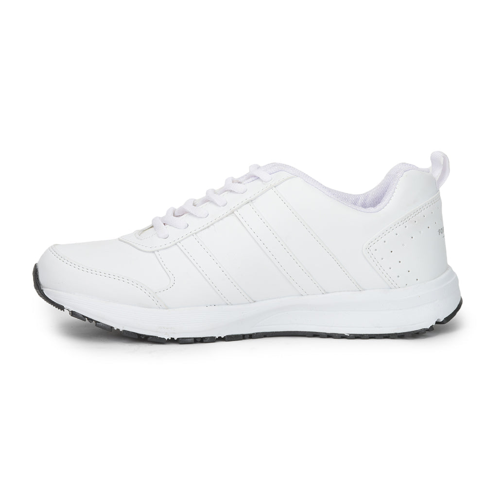 Force 1 By Liberty FORCE-8 Sports Lace Up Running Shoes Men - WHITE