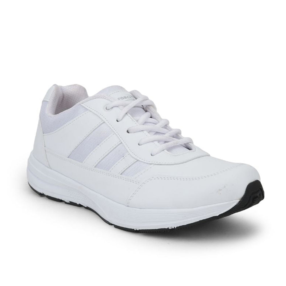 Force 1 Casual Lacing Shoes For Men (White) LB46-EL By Liberty