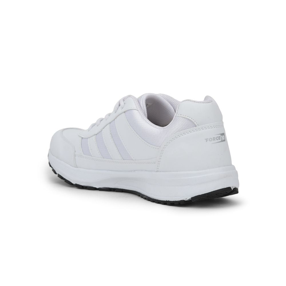 Force 1 Casual Lacing Shoes For Men (White) LB46-EL By Liberty