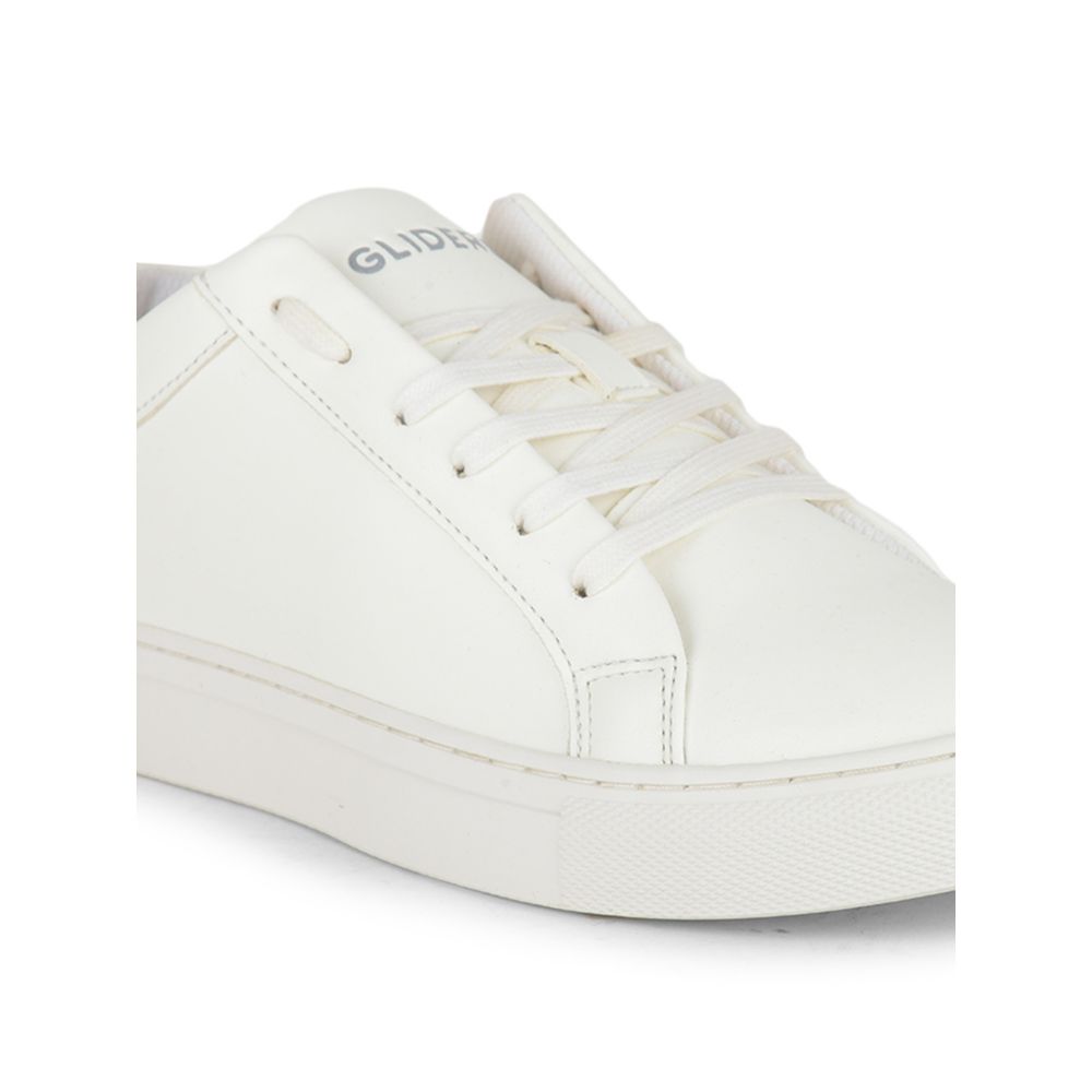 Gliders Lacing White Casual Sneakers For Women AMURA-1 By Liberty