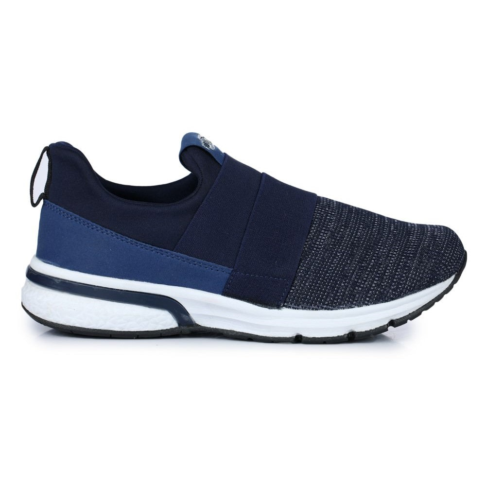 Force 1 Men's Blue Sports Non Lacing (RUNN-1)