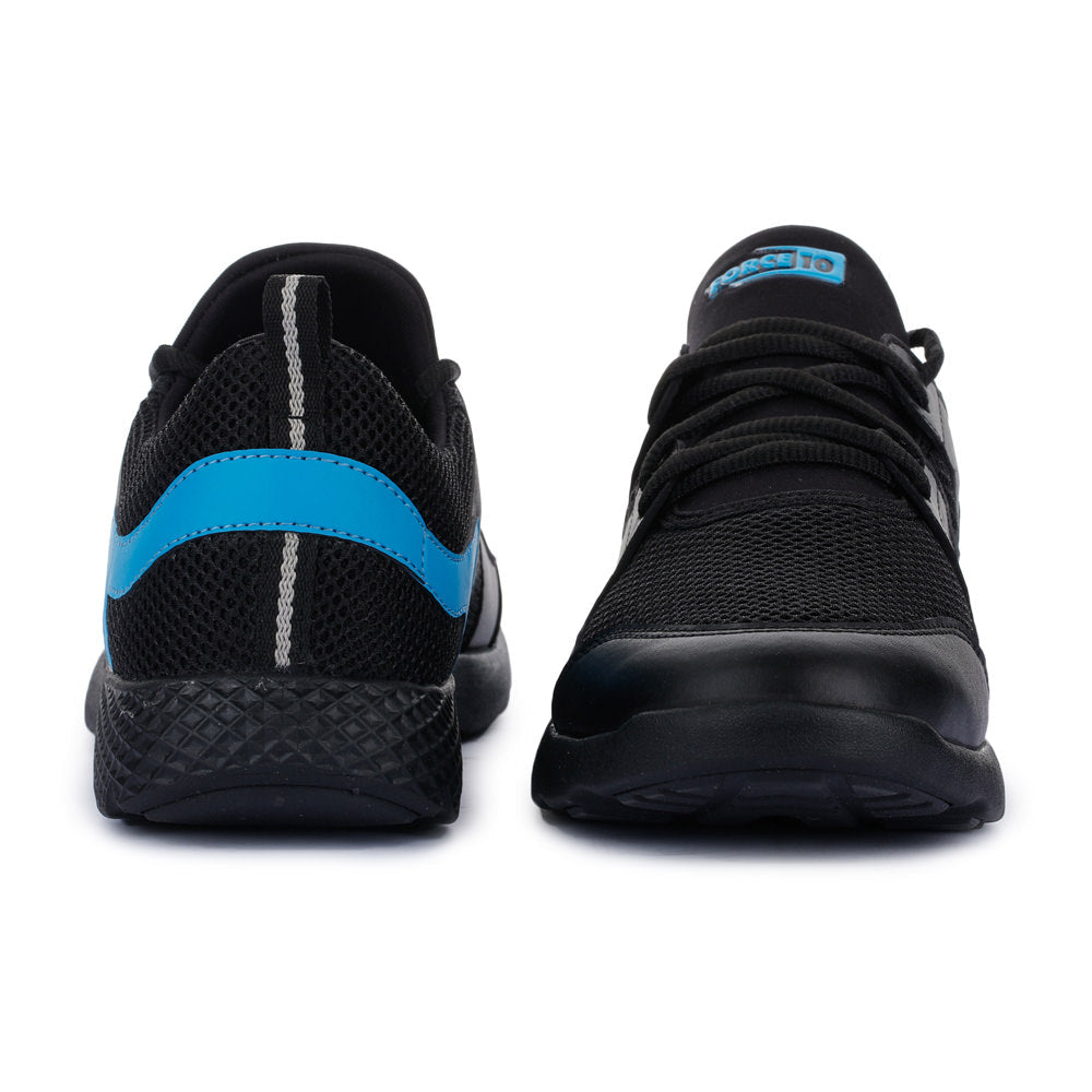 Force 1 Men's Black Sports Lacing