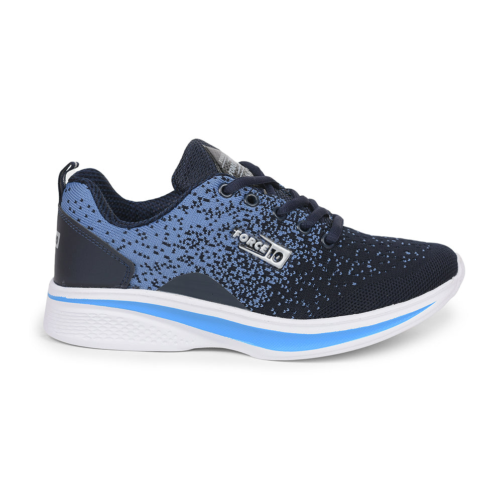 Force1 Sports Lace up Shoes For Women (Navy Blue) NIARA-2 By Liberty