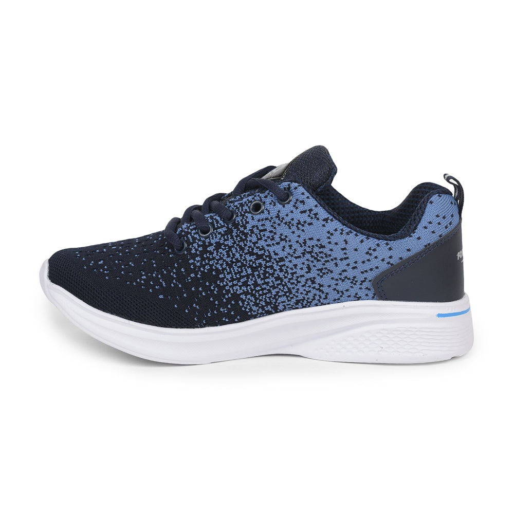 Force1 Sports Lace up Shoes For Women (Navy Blue) NIARA-2 By Liberty