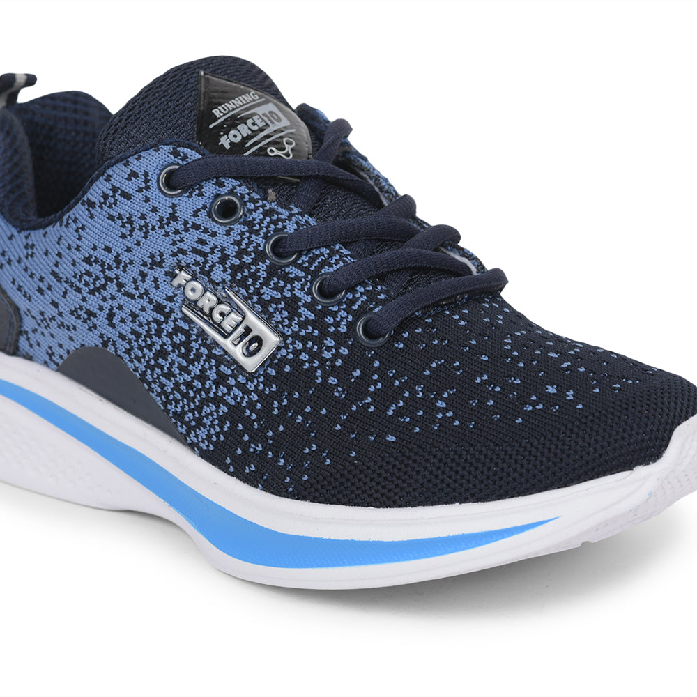 Force1 Sports Lace up Shoes For Women (Navy Blue) NIARA-2 By Liberty