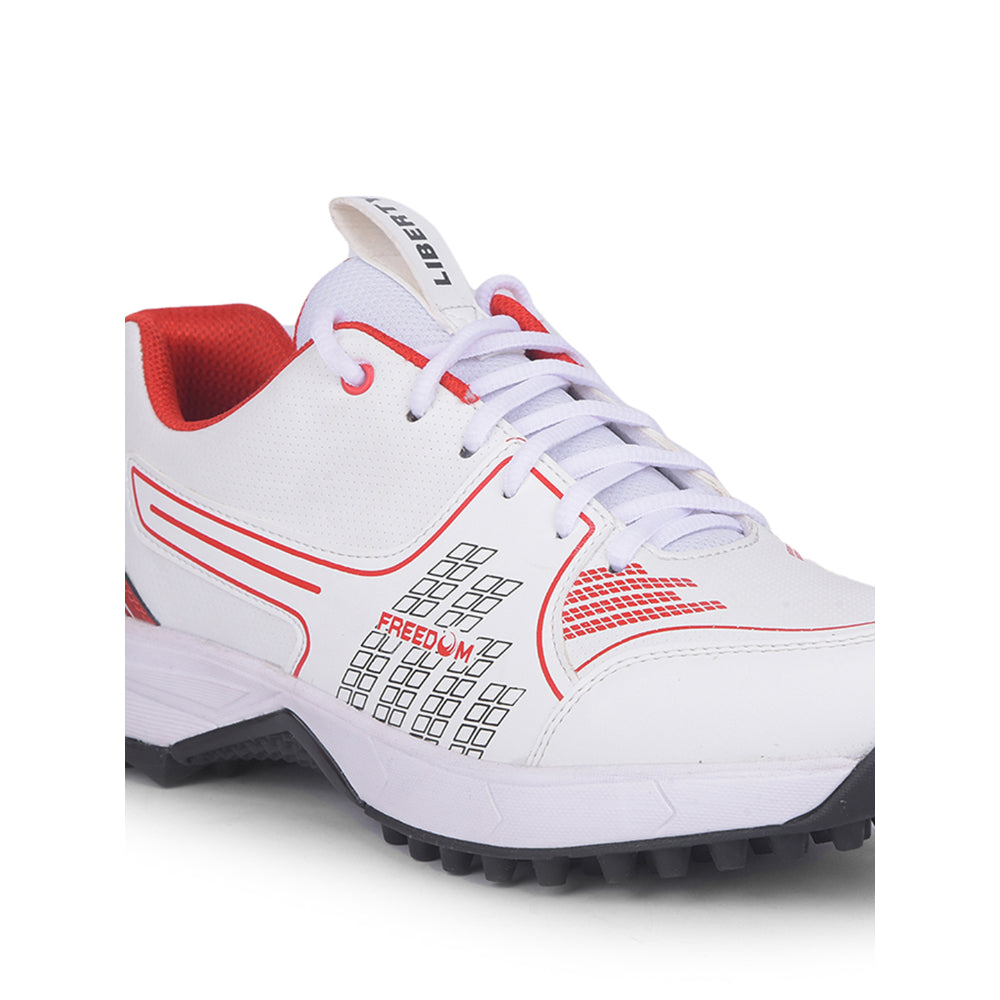 FREEDOM Sports Red Cricket Shoes For Men CRICSTAR1 By Liberty