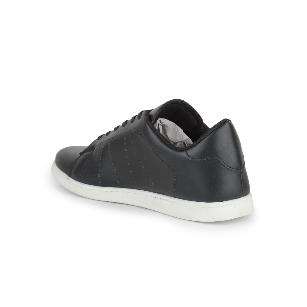 Gliders Casual Black Lacing Sneakers For Men ANDERSON By Liberty