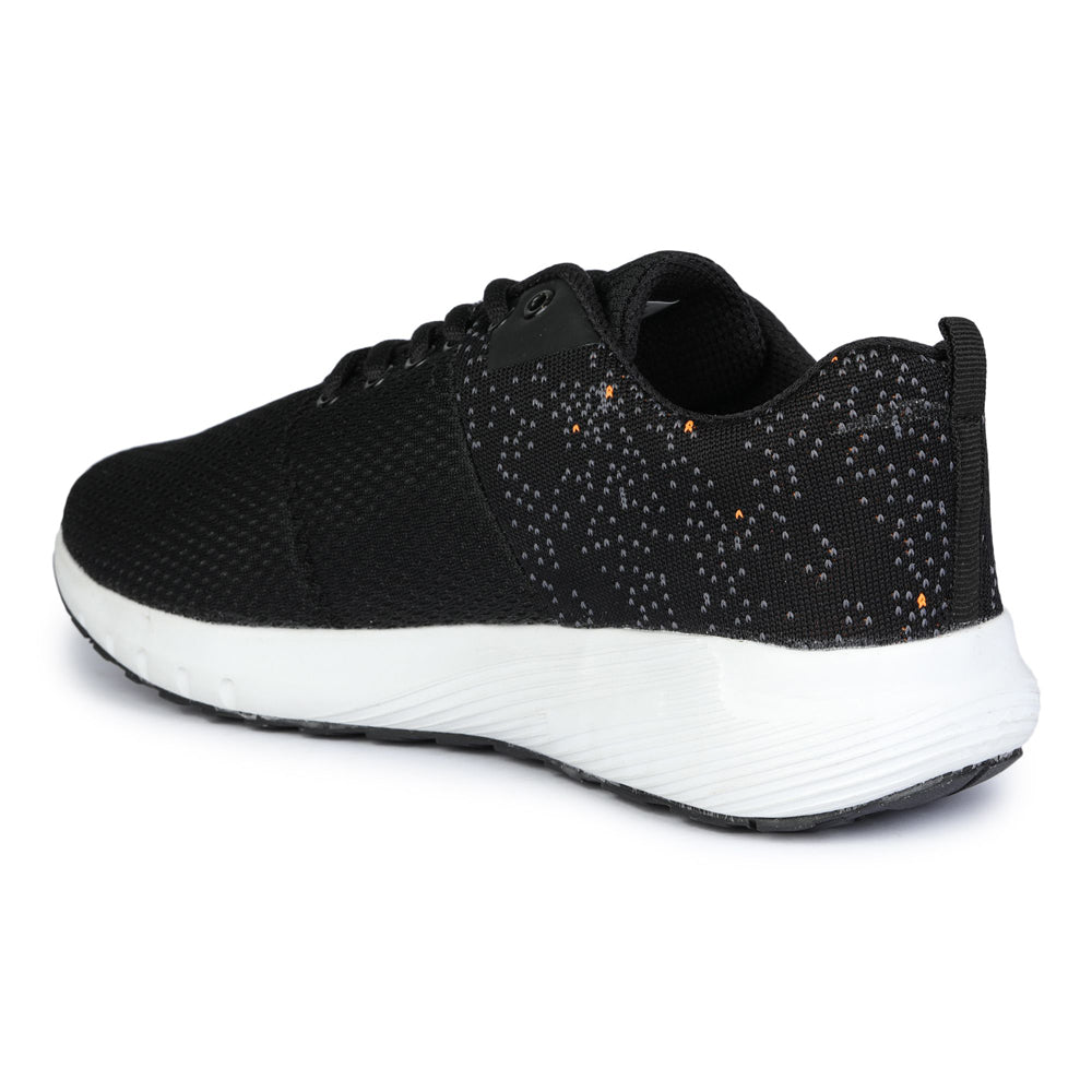 Force 1 By Liberty Men Black Running Shoes