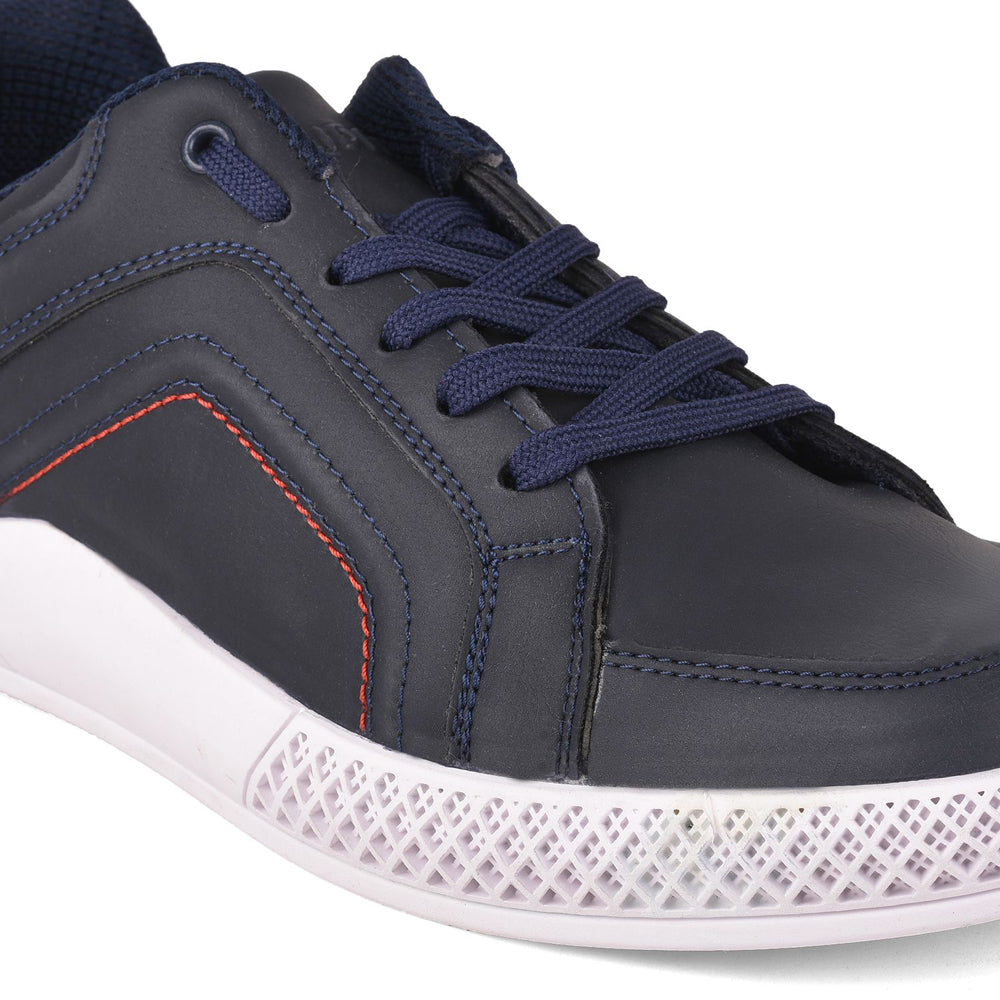 Gliders Casual Navy Blue Lacing Shoes For Men FELIX-1ME By Liberty