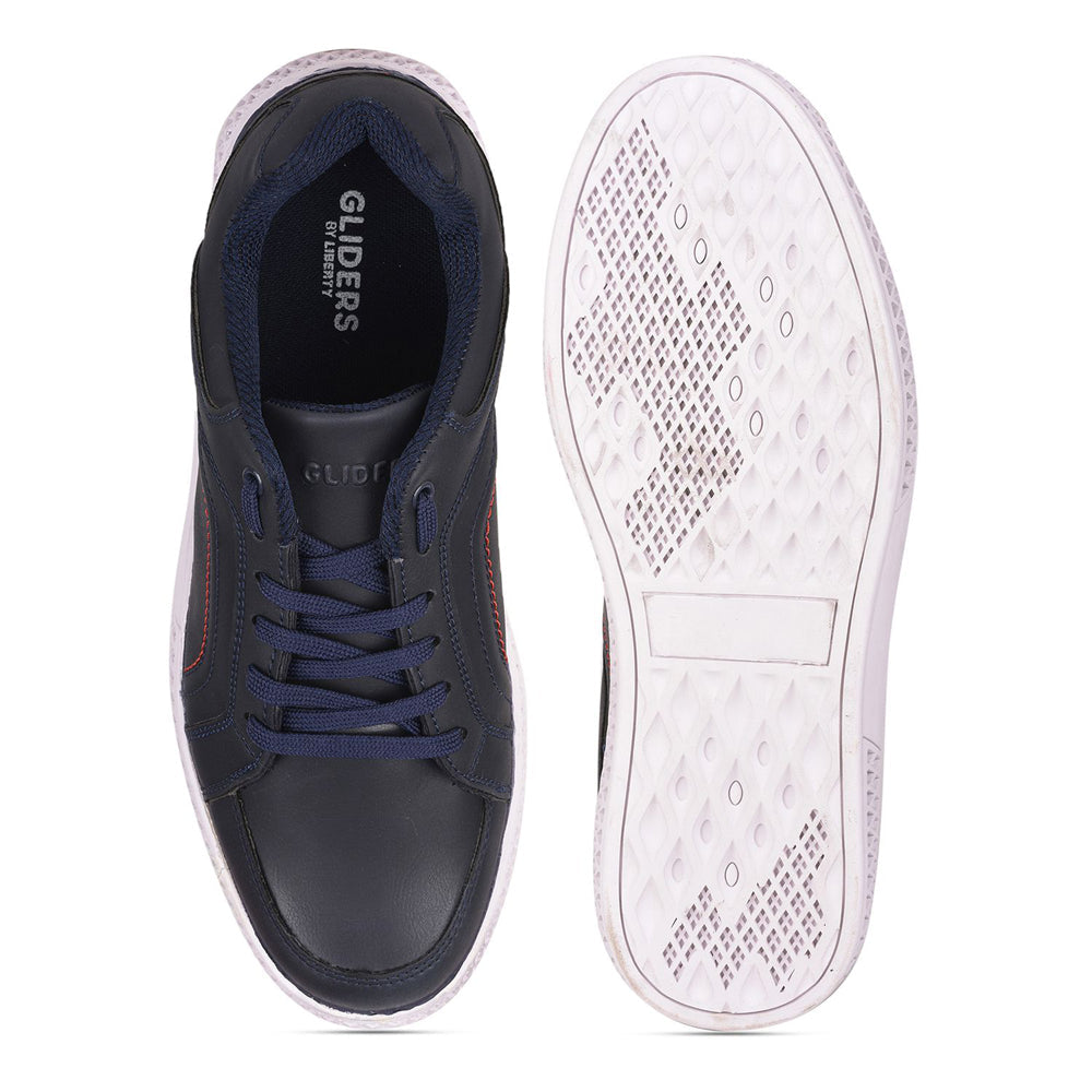 Gliders Casual Navy Blue Lacing Shoes For Men FELIX-1ME By Liberty