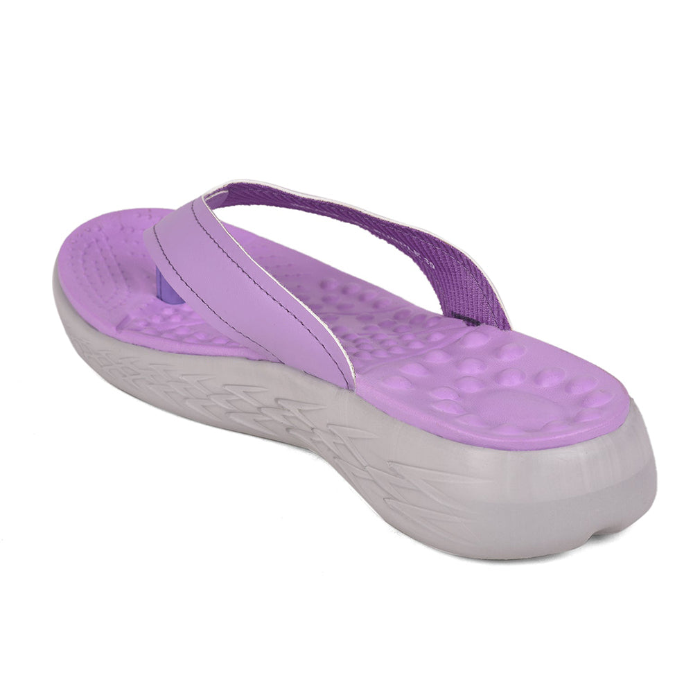 A-HA Casual Purple Slipper For Women IMPACT-W1 By Liberty