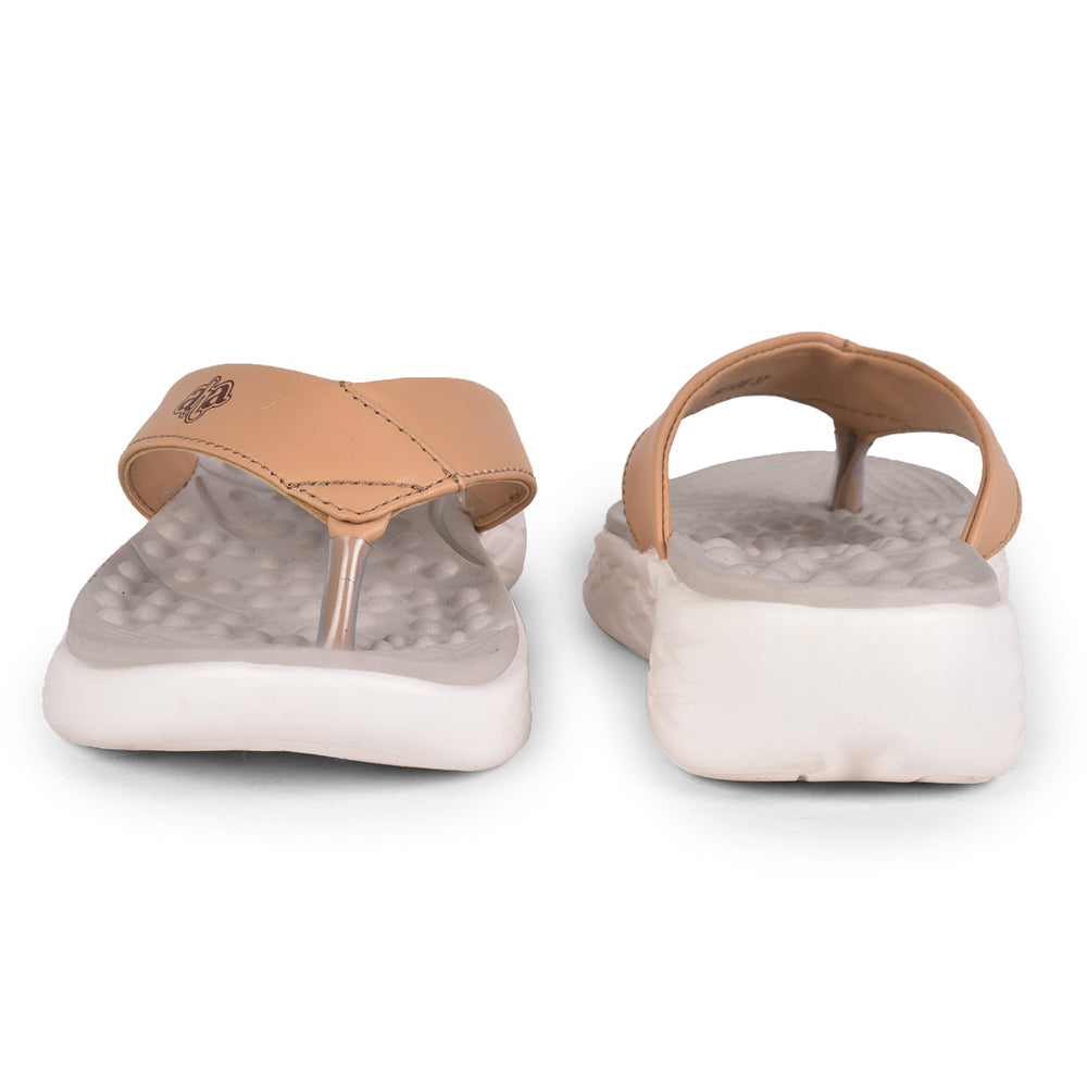 A-HA Casual Beige Slipper For Women IMPACT-W2 By Liberty