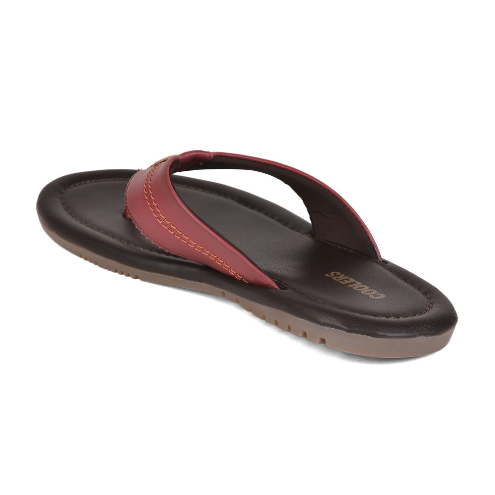 Coolers By Liberty CAROL Casual Cherry Flip-Flop Slippers & Flip-Flop For Men