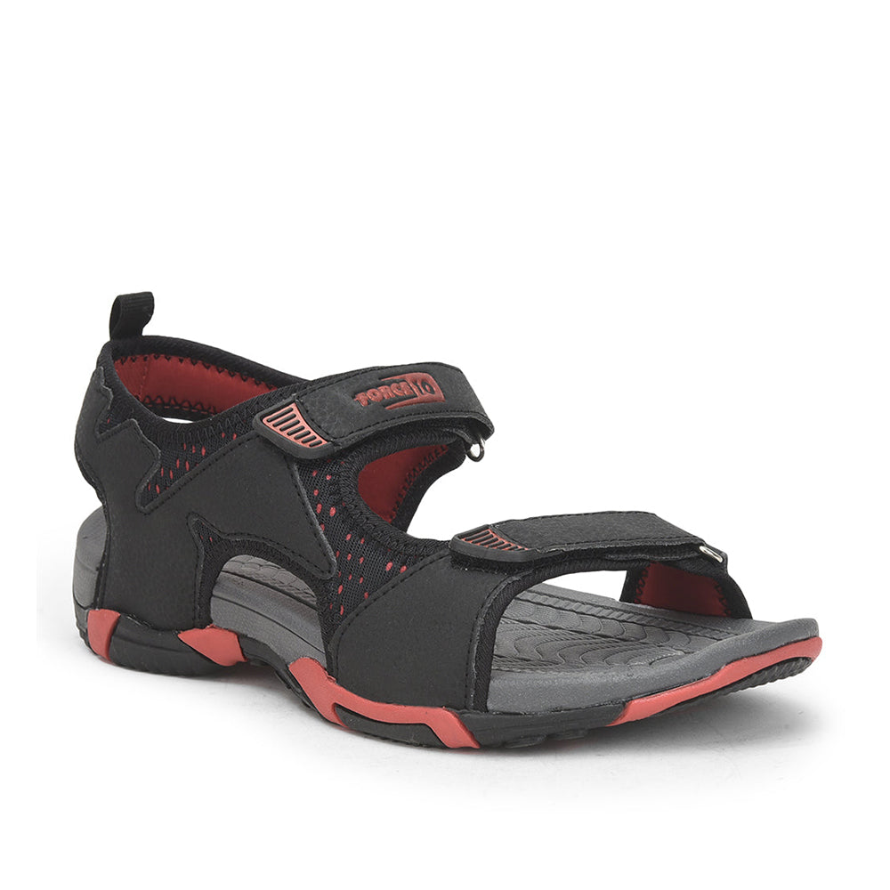 Force 1 By Liberty BLAIR-3 Black Sporty Sandal For Men