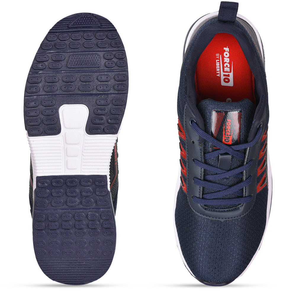 Force 1 Men Navy Blue Sports Running Shoes(GOLFER)