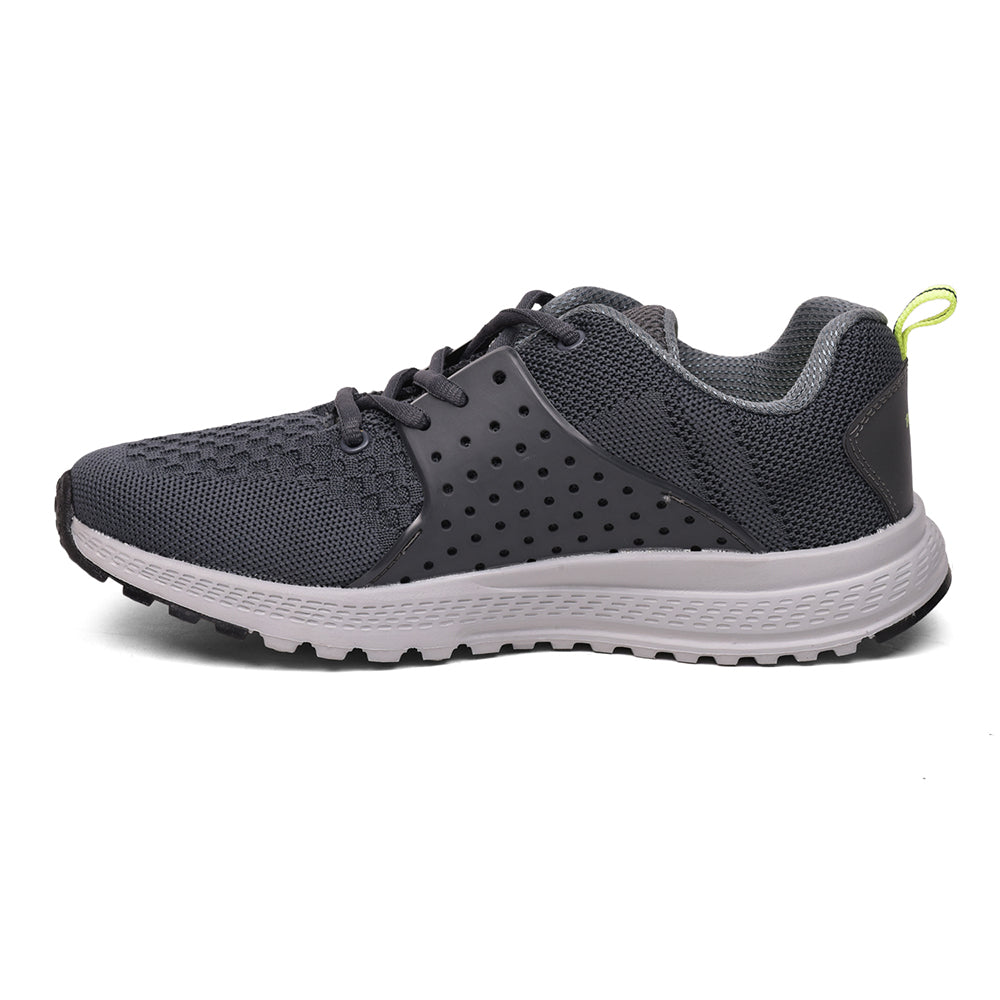 Force 1 Casual Dark Grey Lacing Shoes For Women KOYO-1 By Liberty