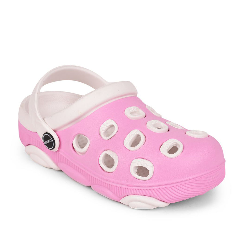 Lucy & Luke By Liberty LPMXT-833 Kids Pink Clogs