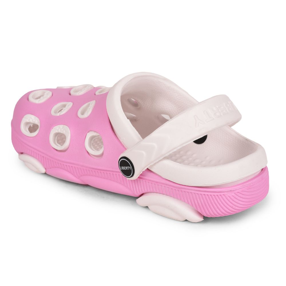 Lucy & Luke By Liberty LPMXT-833 Kids Pink Clogs