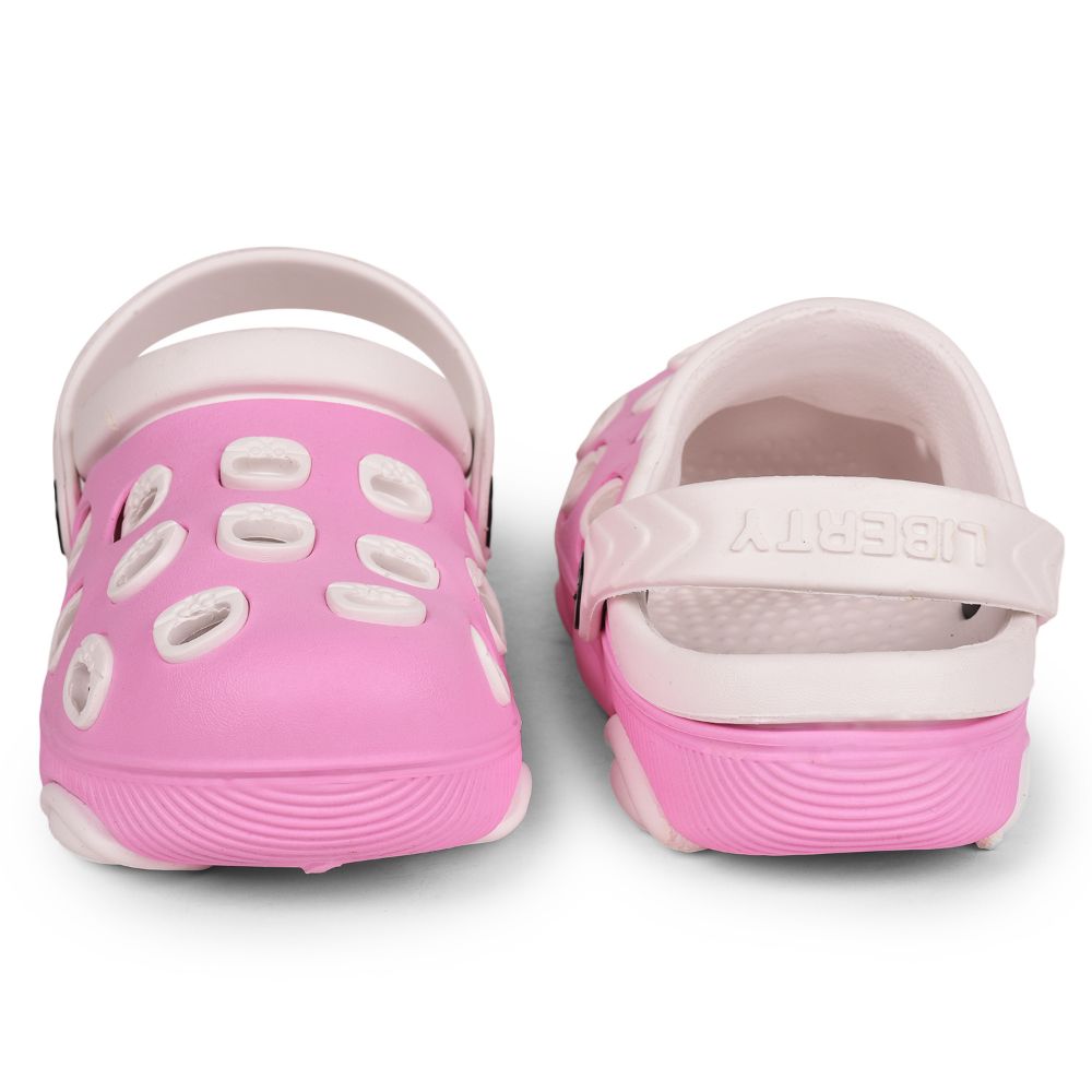 Lucy & Luke By Liberty LPMXT-833 Kids Pink Clogs