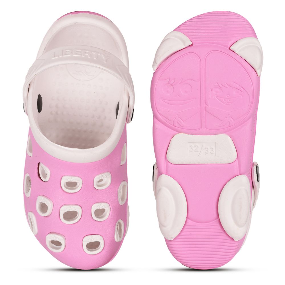 Lucy & Luke By Liberty LPMXT-833 Kids Pink Clogs