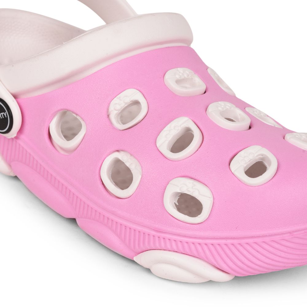 Lucy & Luke By Liberty LPMXT-833 Kids Pink Clogs