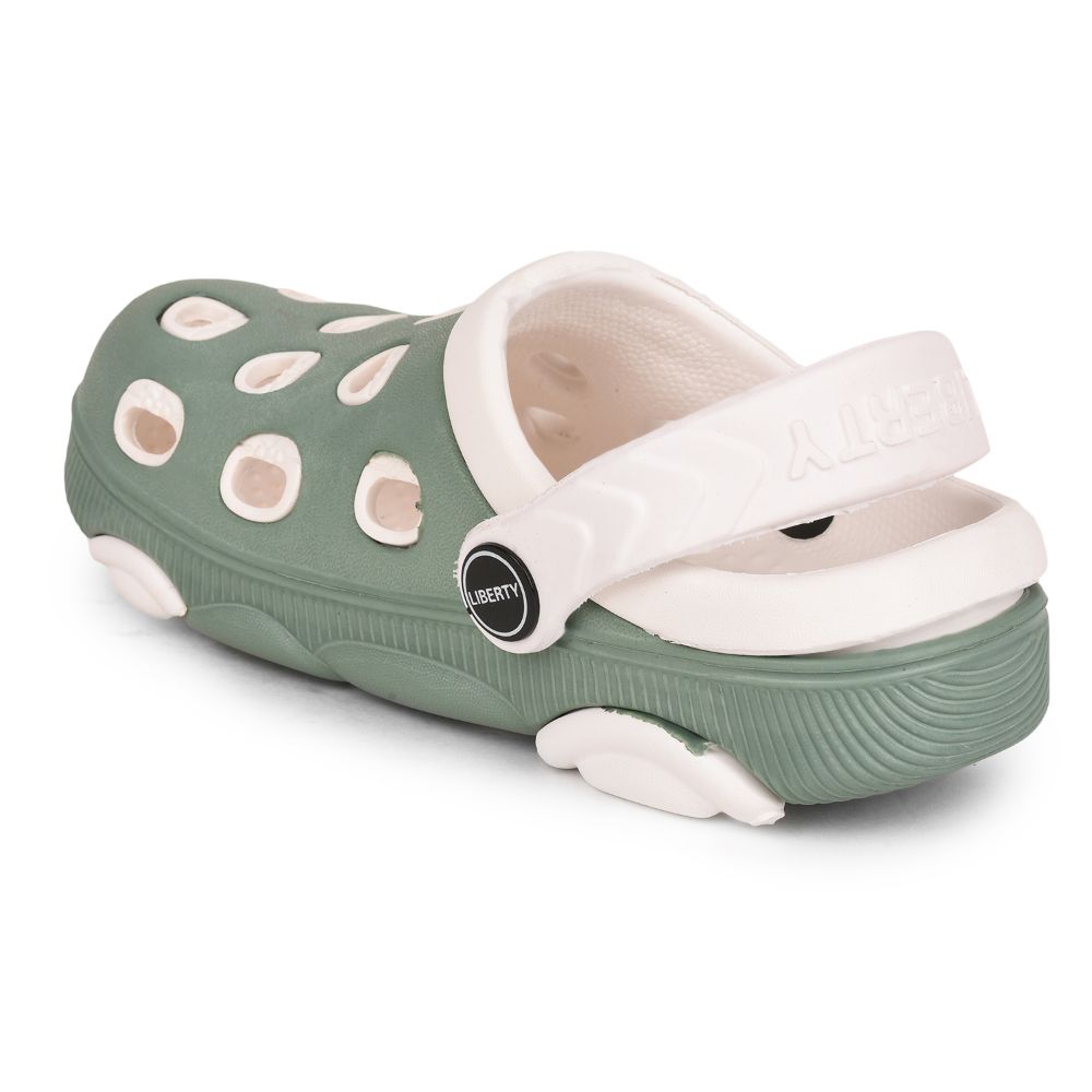 Lucy & Luke By Liberty LPMXT-833 Kids Green Clogs