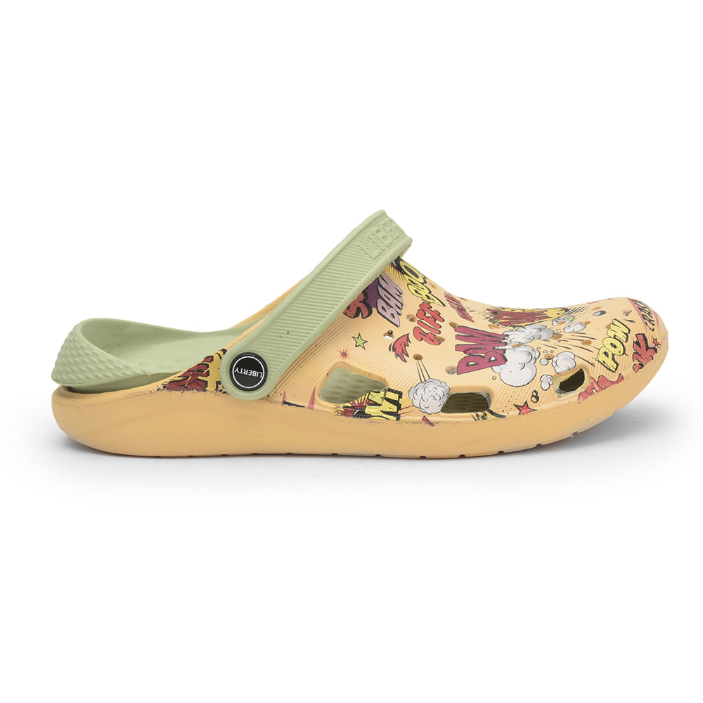 A-HA By Liberty LPMXT-81 Men Orange Clogs