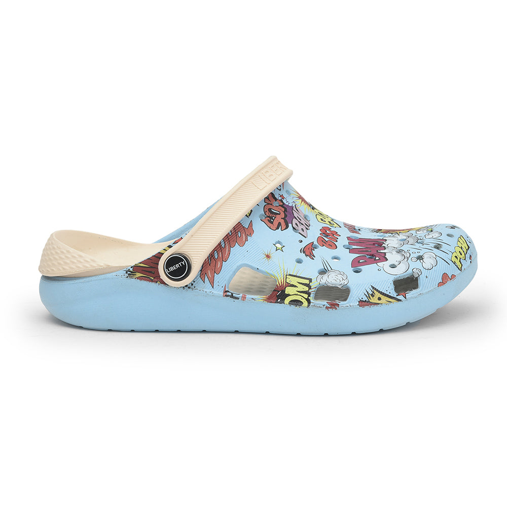 A-HA By Liberty LPMXT-81 Men Sea Blue Clogs