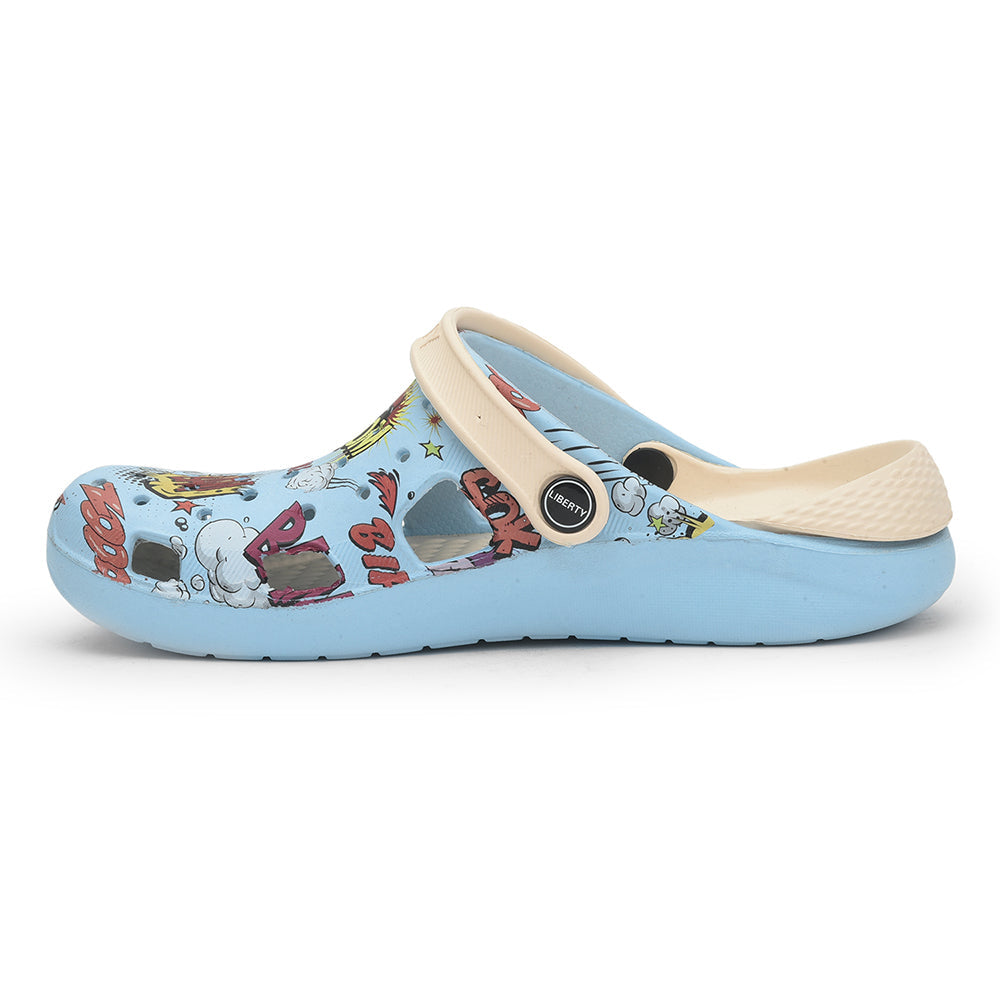 A-HA By Liberty LPMXT-81 Men Sea Blue Clogs