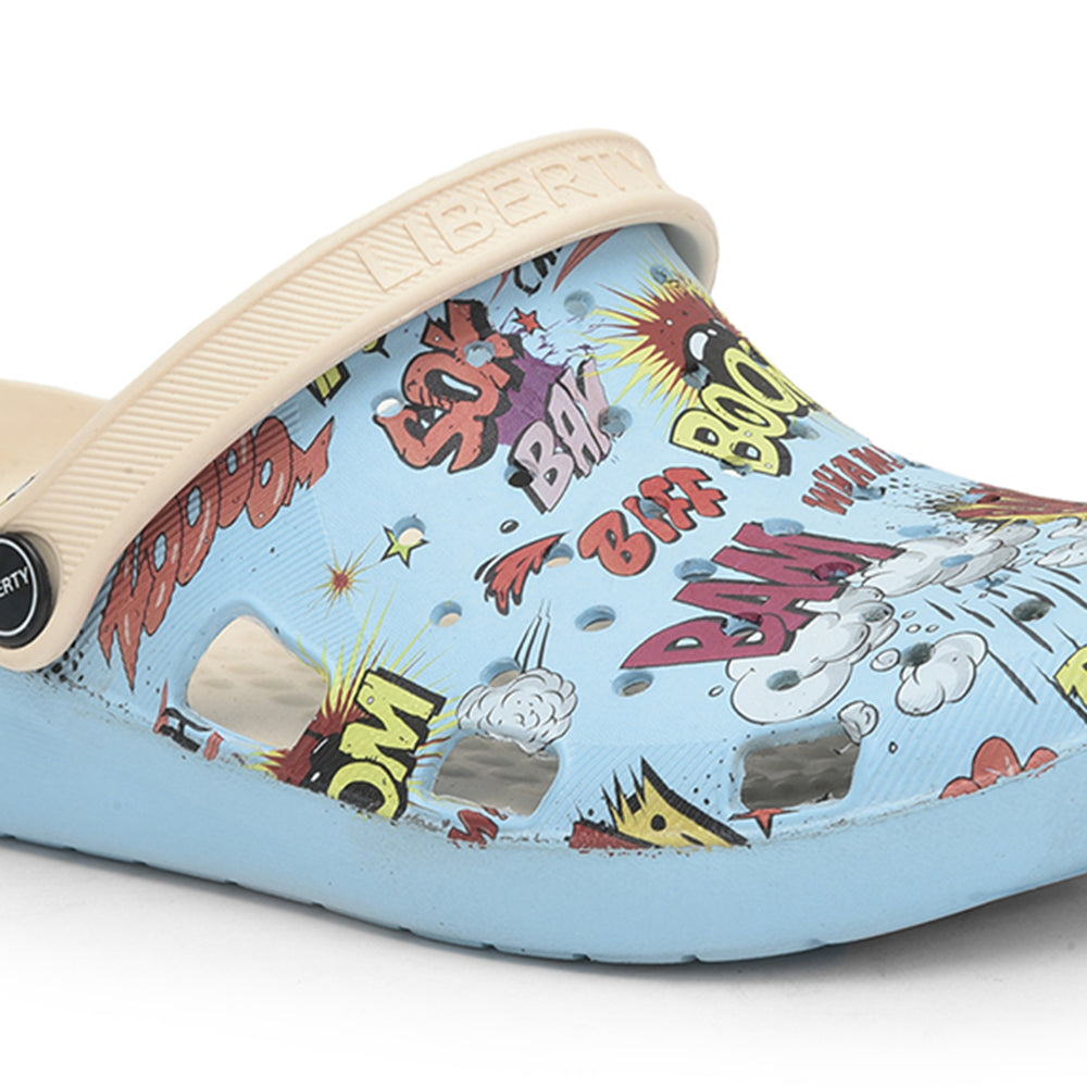 A-HA By Liberty LPMXT-81 Men Sea Blue Clogs