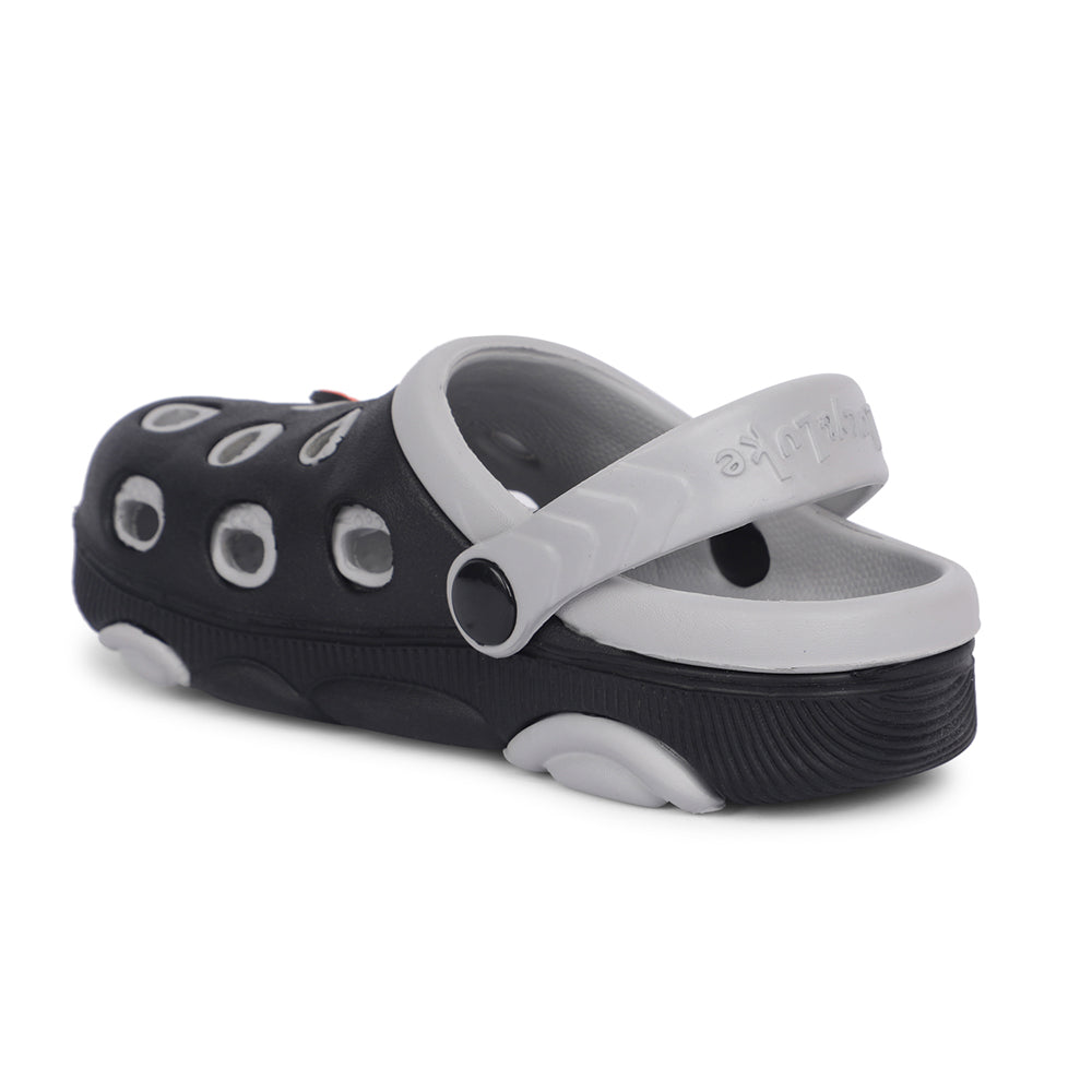 Lucy & Luke By Liberty LPMXT-823 Kids Black Clogs