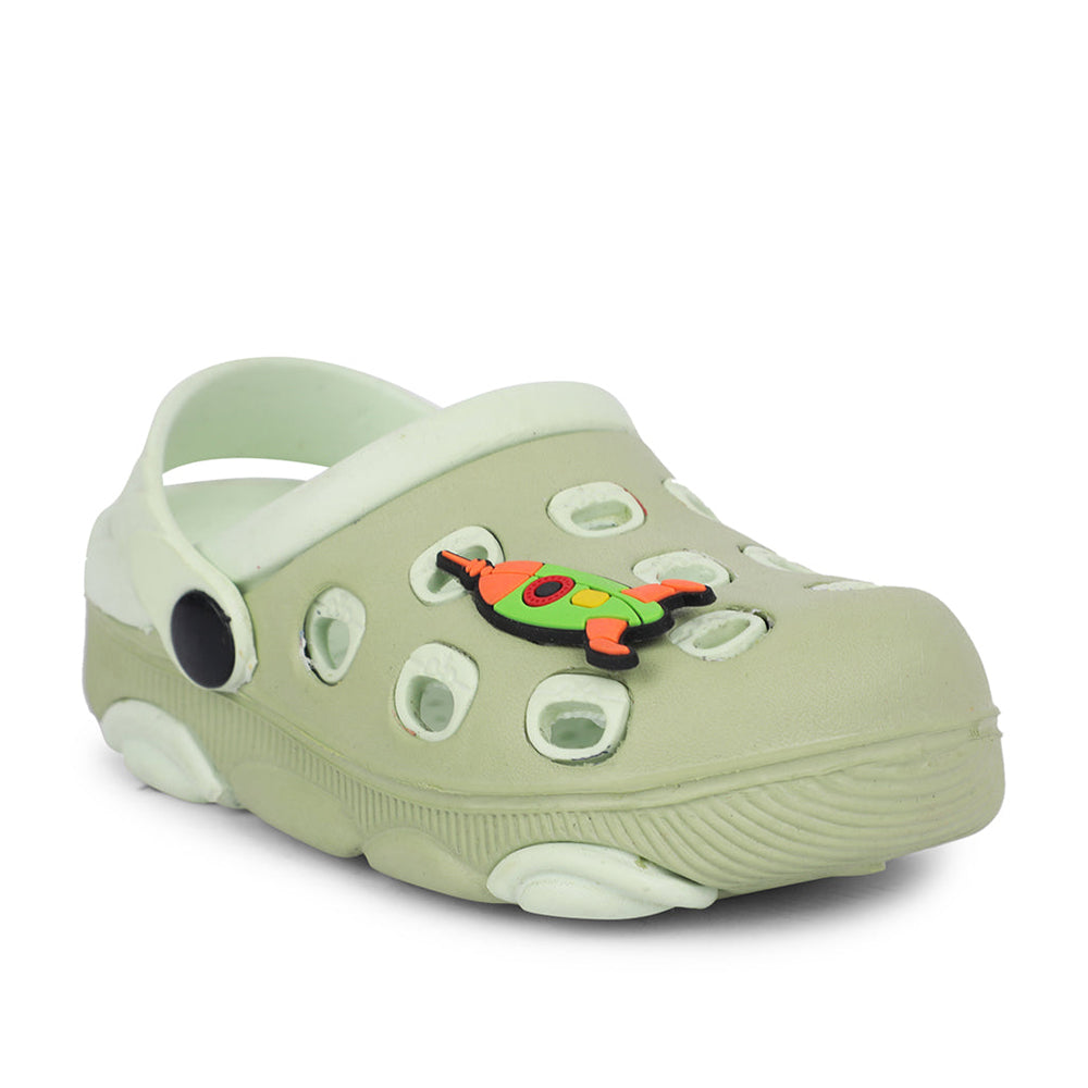 Lucy & Luke By Liberty LPMXT-823 Kids Green Clogs