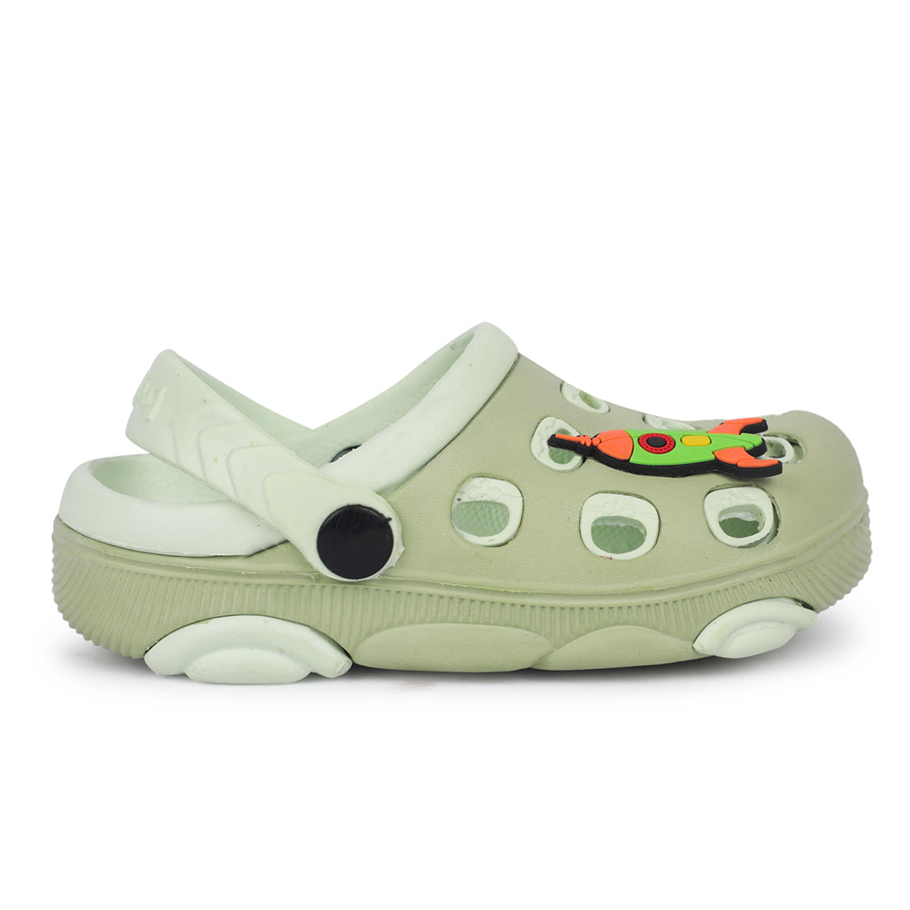 Lucy & Luke By Liberty LPMXT-823 Kids Green Clogs