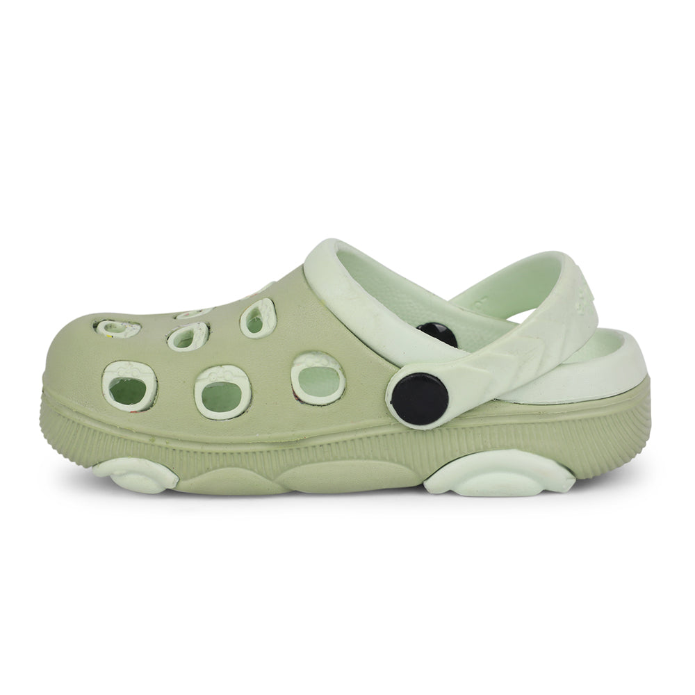 Lucy & Luke By Liberty LPMXT-823 Kids Green Clogs