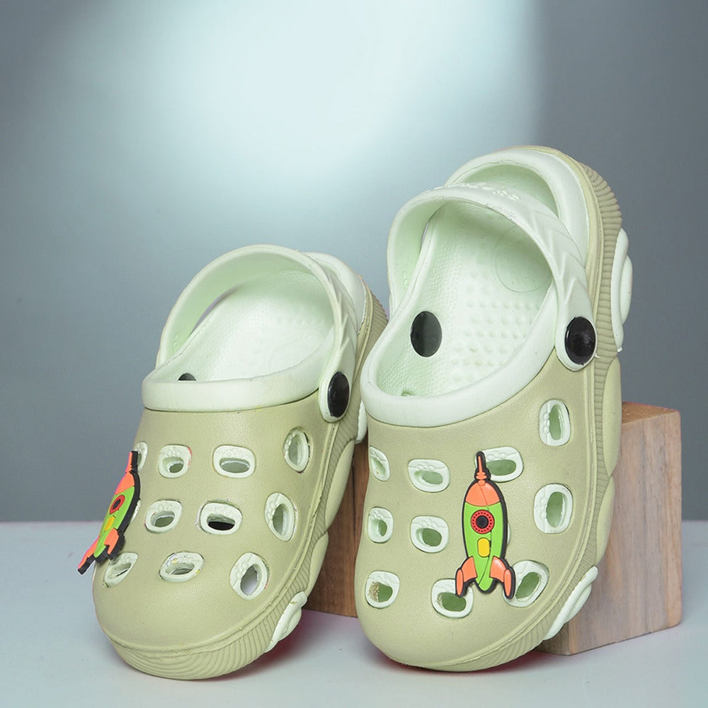 Lucy & Luke By Liberty LPMXT-823 Kids Green Clogs