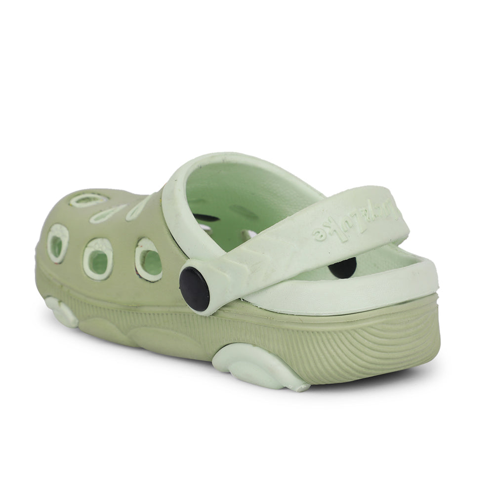 Lucy & Luke By Liberty LPMXT-823 Kids Green Clogs