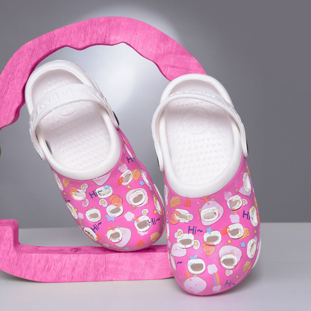 Lucy & Luke By Liberty LPMXT-82 Kids Pink Clogs